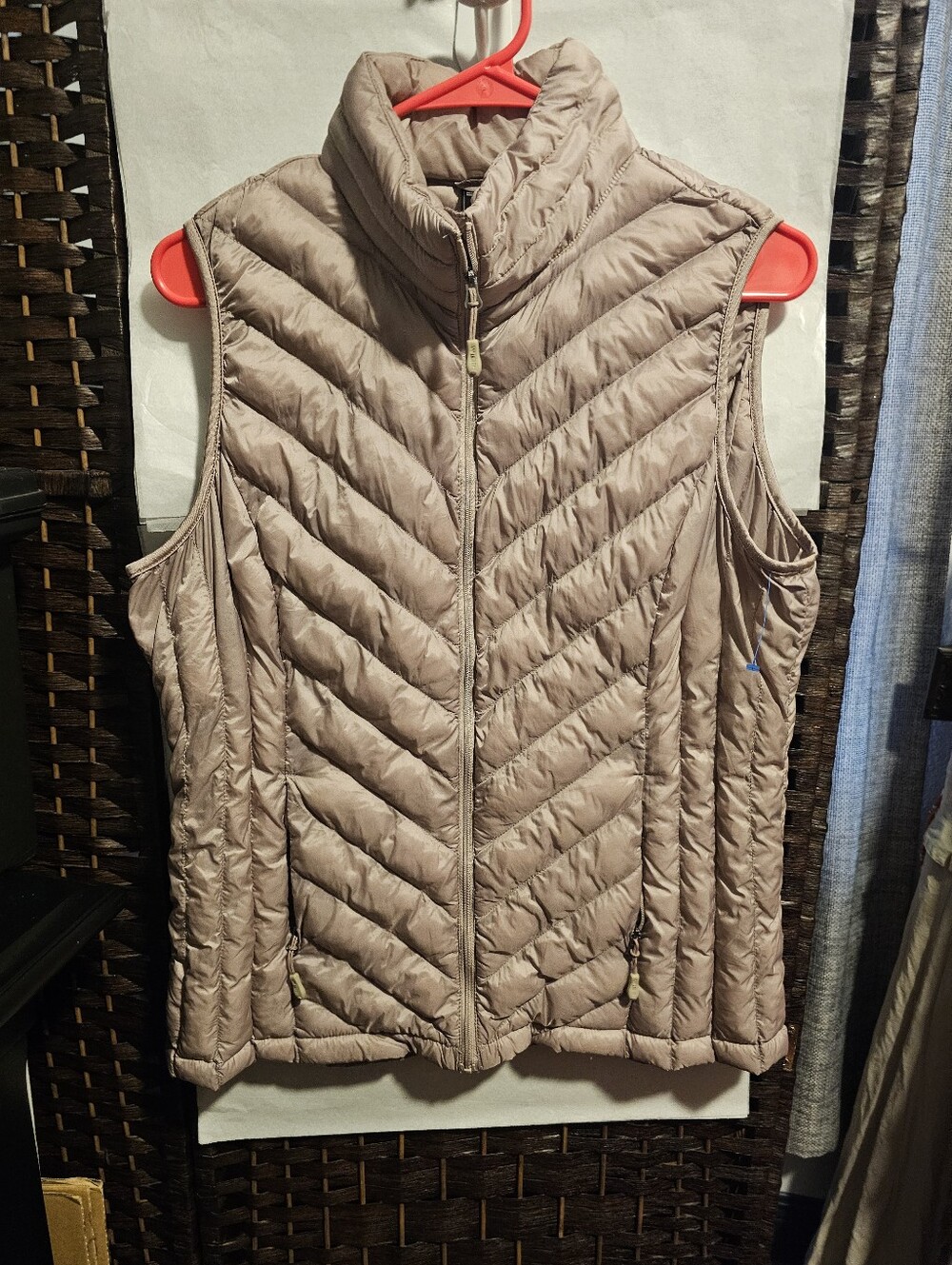 32 Degrees HEAT Puffer Vest Pale Pink Size M